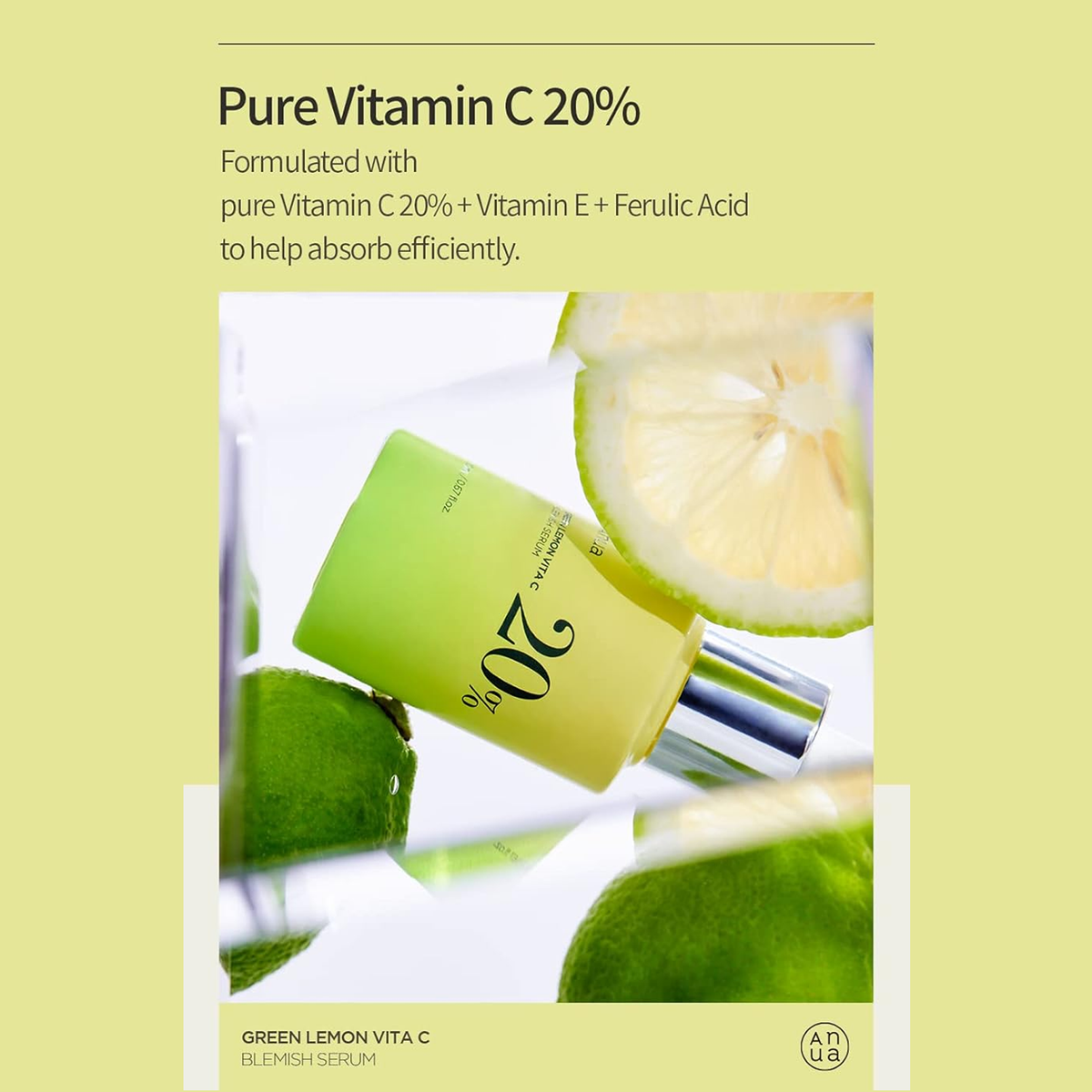 ANUA Green Lemon Vit-C Serum 20ml (glb/eu) - 6