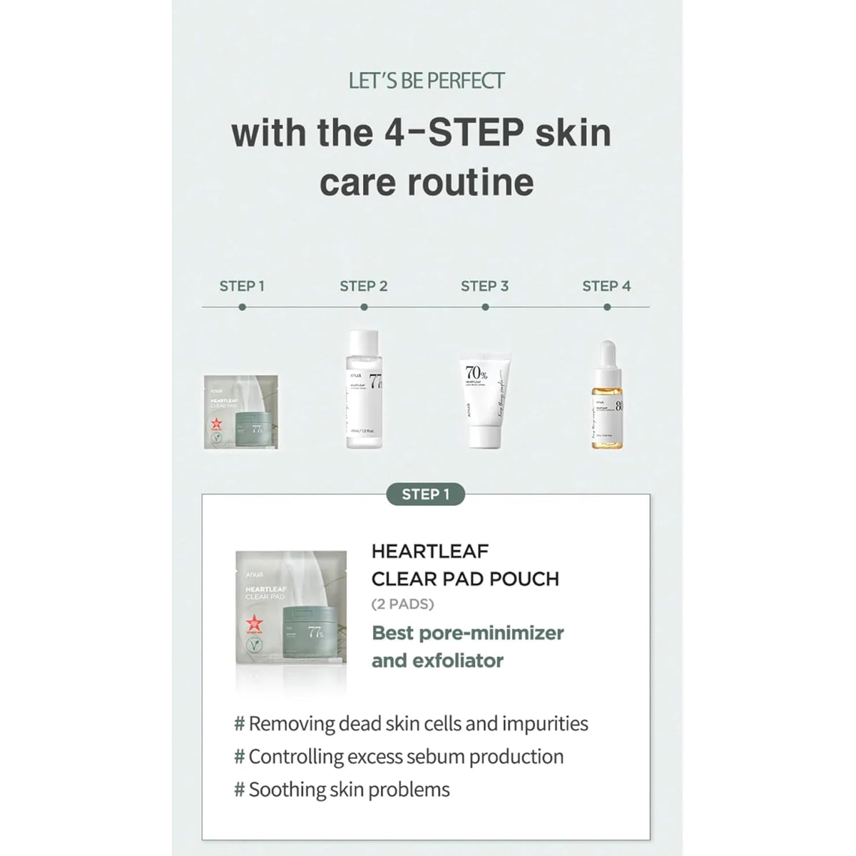 ANUA soothing trial kit - 5