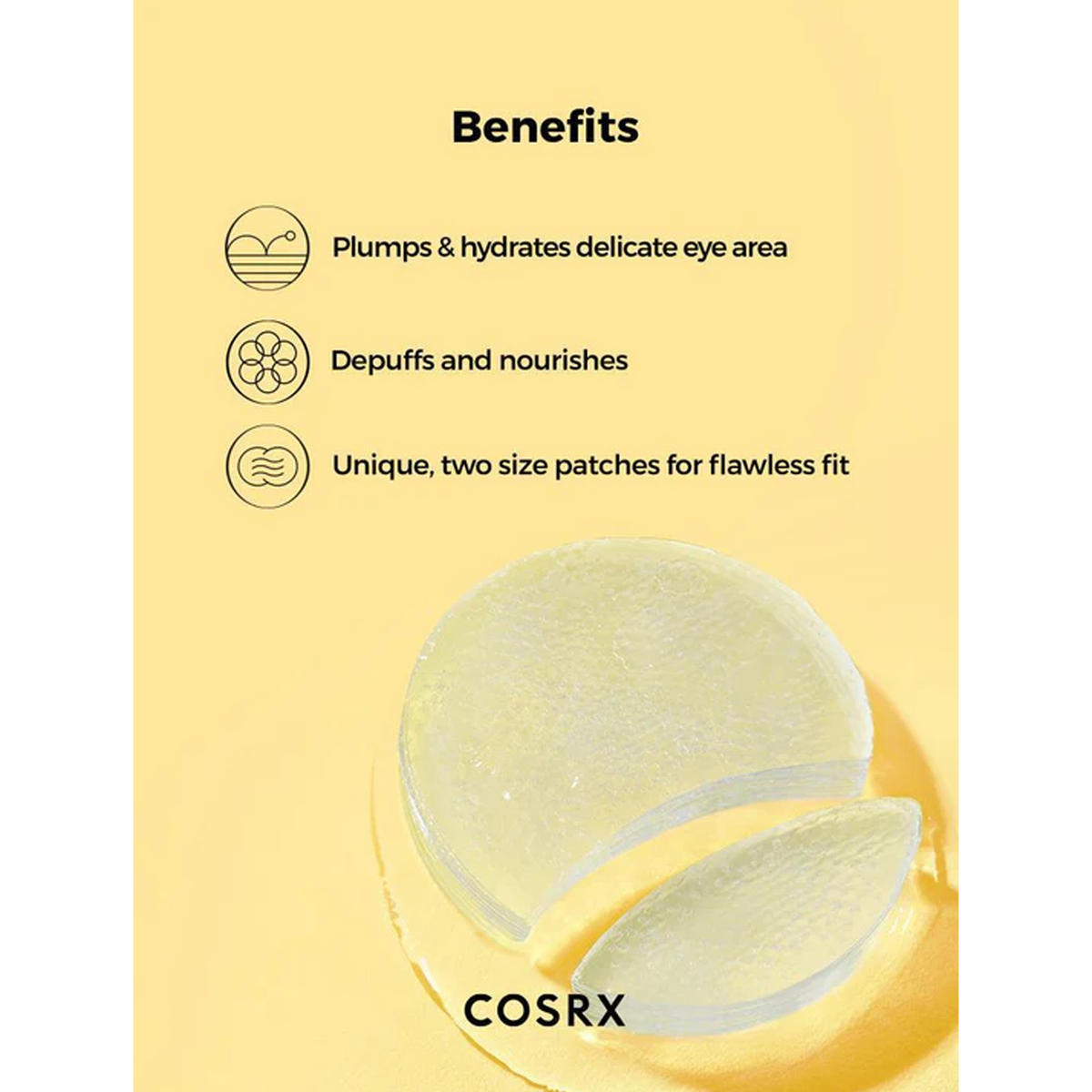 COSRX Advanced Snail Hydrogel Eye Patch - Benefits