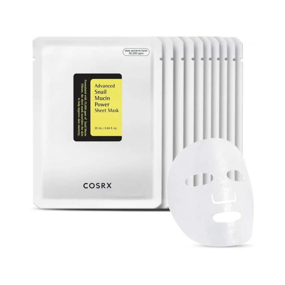 COSRX Advanced Snail Mucin Power Essence Sheet Mask 10 Pieces