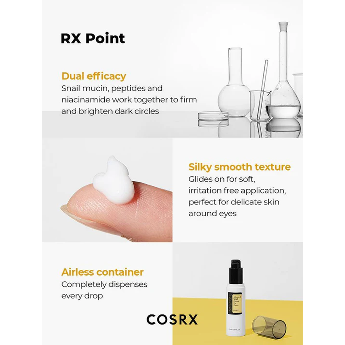 COSRX Advanced Snail Peptide Eye Cream - RX Point