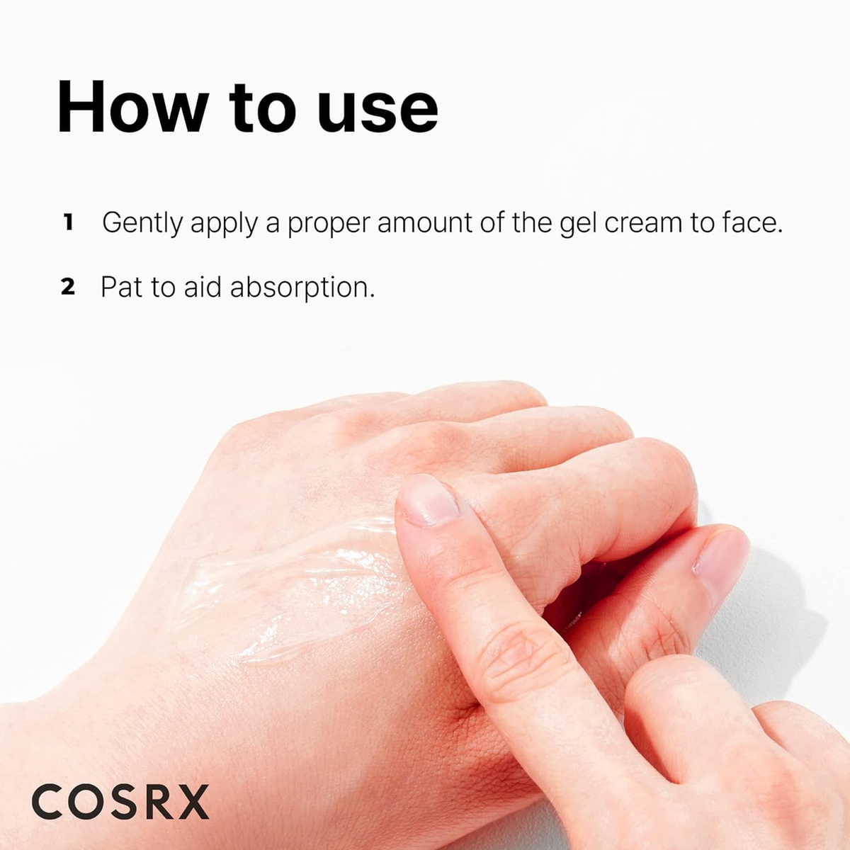 COSRX Hydrium Green Tea Aqua Soothing Gel Moisturizer - How to use