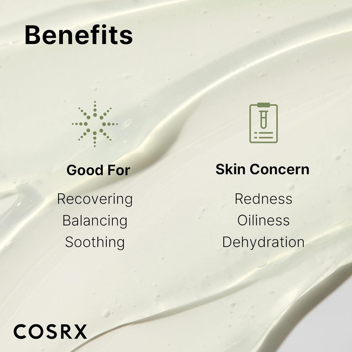 COSRX Hydrium Green Tea Aqua Soothing Gel Moisturizer - Benefits