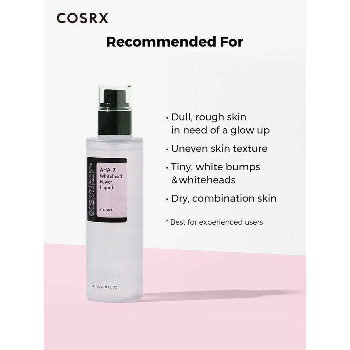 COSRX aha 7 Whitehead Power Liquid - Recommended For