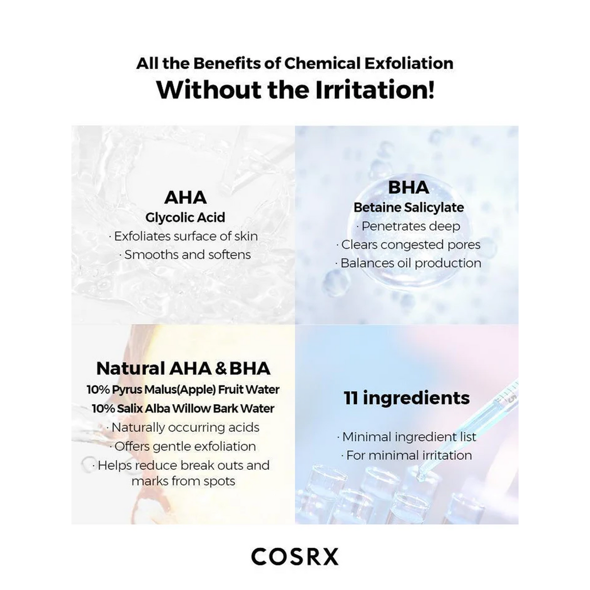 COSRX aha/bha Clarifying Treatment Toner - All the Benefits of Chemical Exfoliation Without the Irritation!
