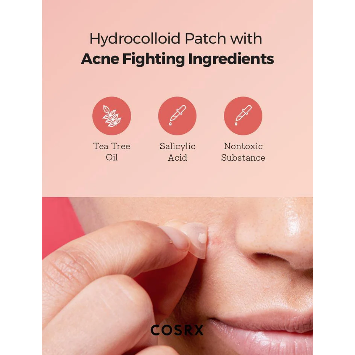 COSRX master patch intensive 36 Patches Acne Patch - Hydrocolloid Patch with Acne Fighting Ingredients