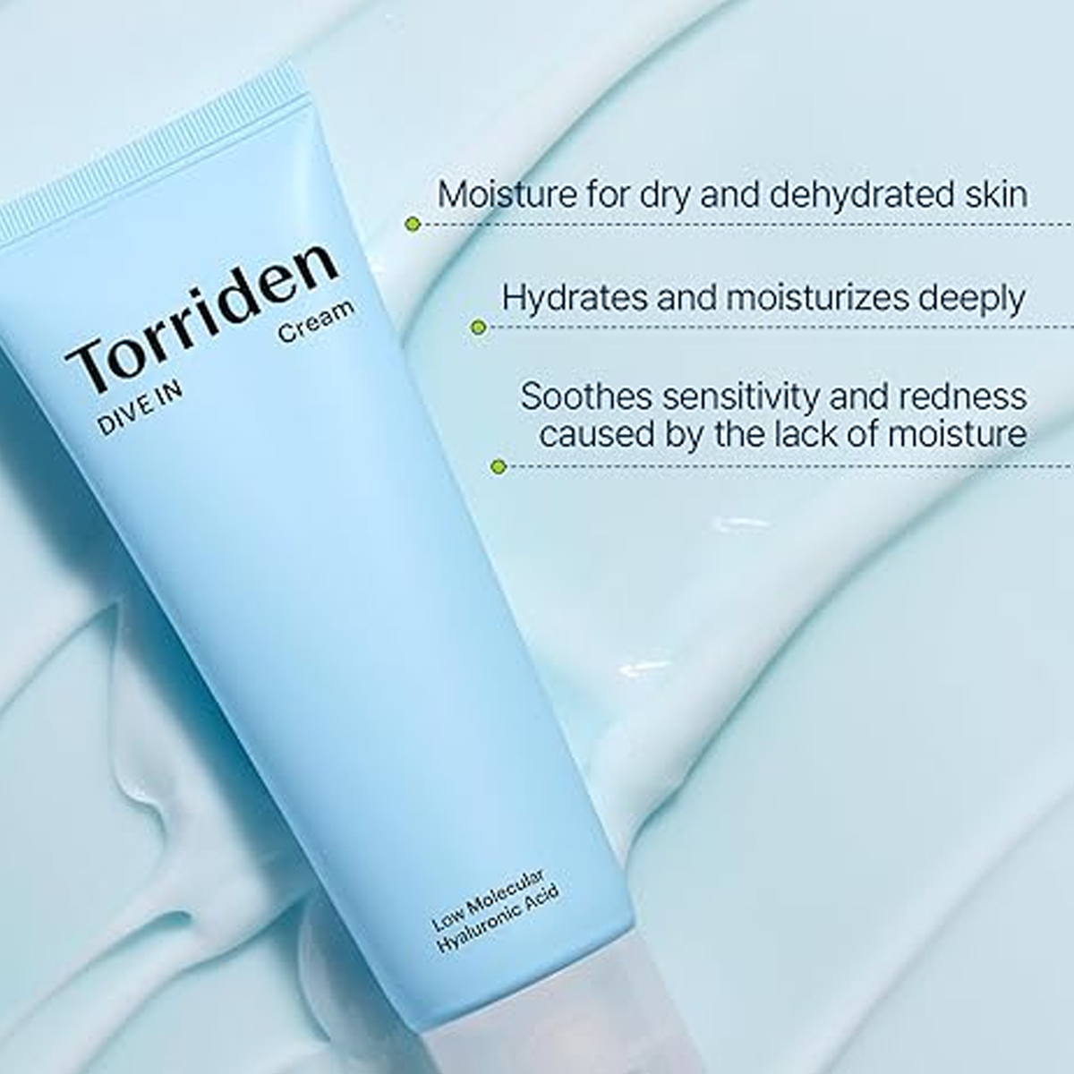 Torriden dive-in Low Molecular Hyaluronic Acid Cream - 80ml