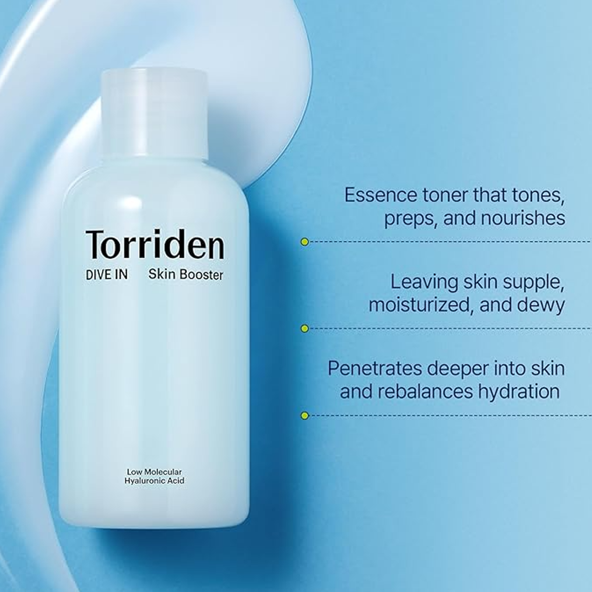 Torriden dive-in Low Molecular Hyaluronic Acid Skin Booster - 200ml